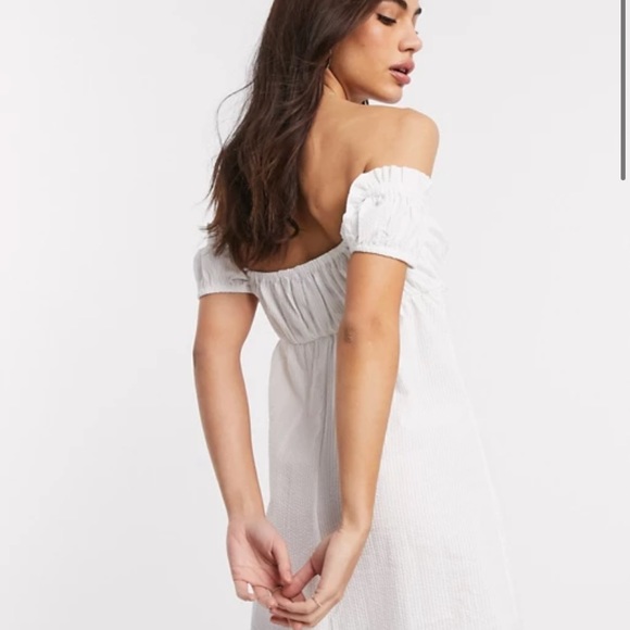 OFF THE SHOULDER DRESS | ASOS | - Picture 2 of 5